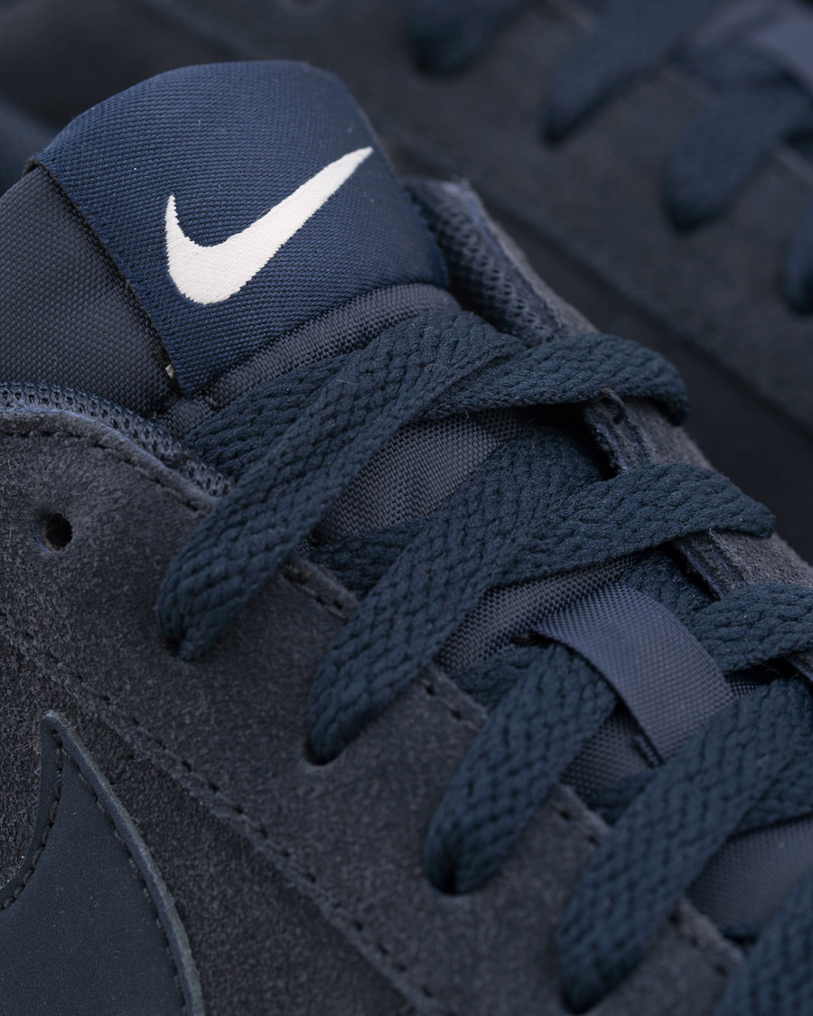 Herre | Nike Blazer Low Suede Sneaker Navy | Nike | Blazer Low Suede Sneaker Navy