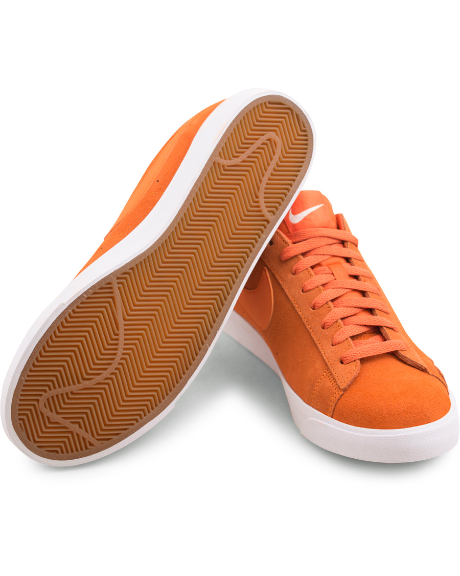 Herre | Nike Blazer Low Suede Sneaker Campfire Orange | Nike | Blazer Low Suede Sneaker Campfire Orange
