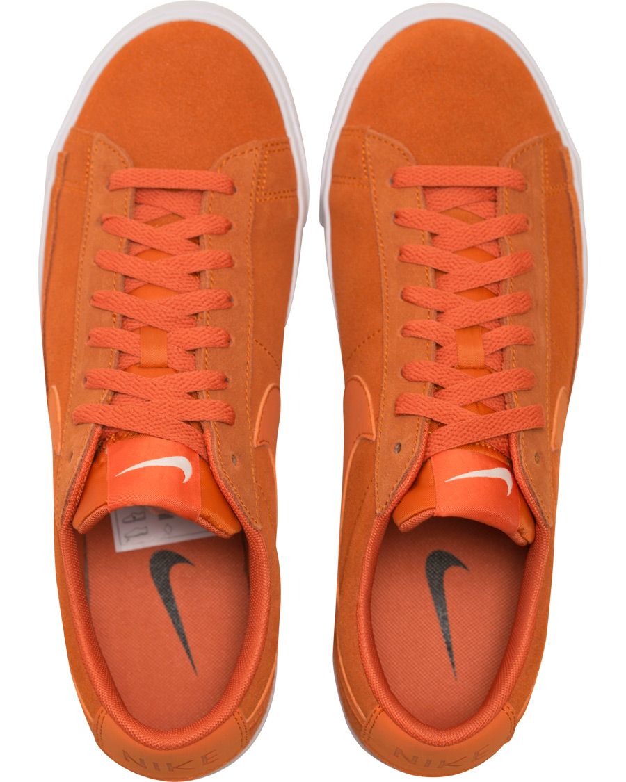 Herre | Nike Blazer Low Suede Sneaker Campfire Orange | Nike | Blazer Low Suede Sneaker Campfire Orange