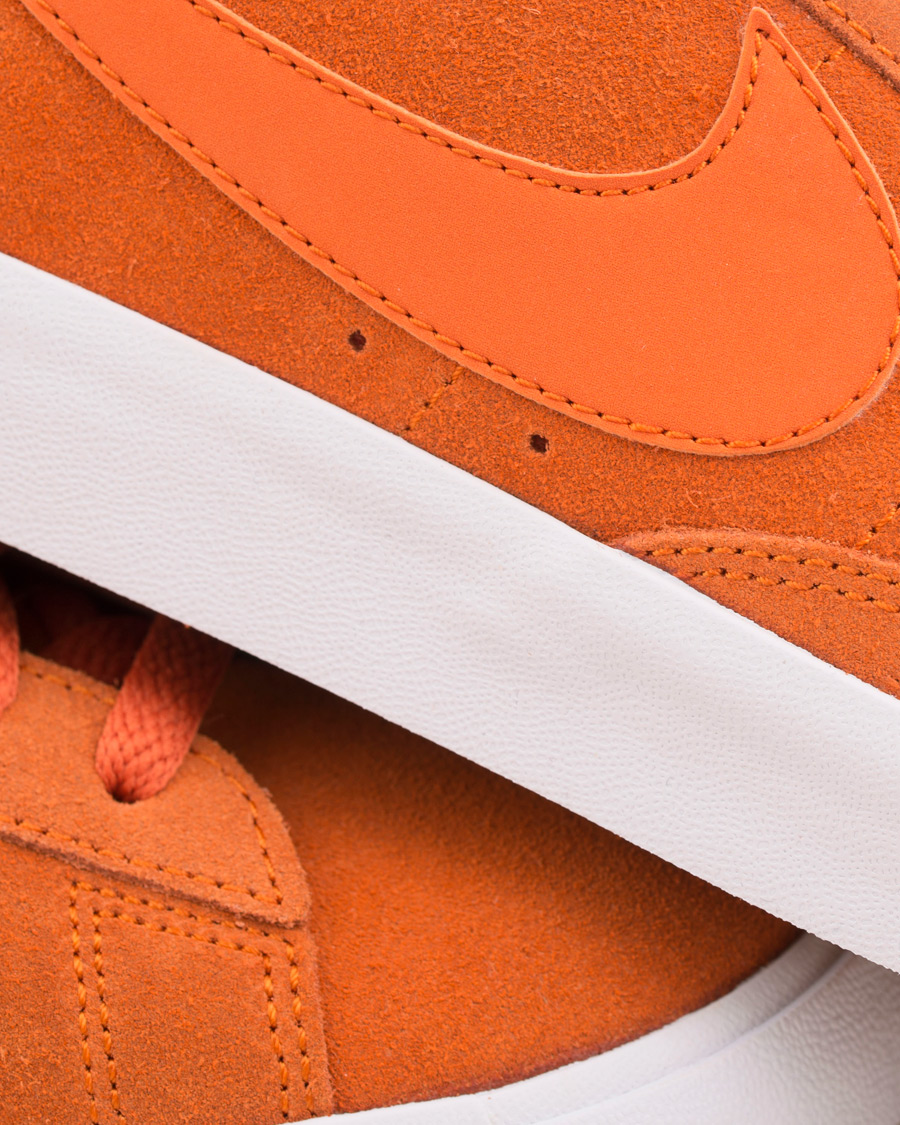 Herre | Nike Blazer Low Suede Sneaker Campfire Orange | Nike | Blazer Low Suede Sneaker Campfire Orange