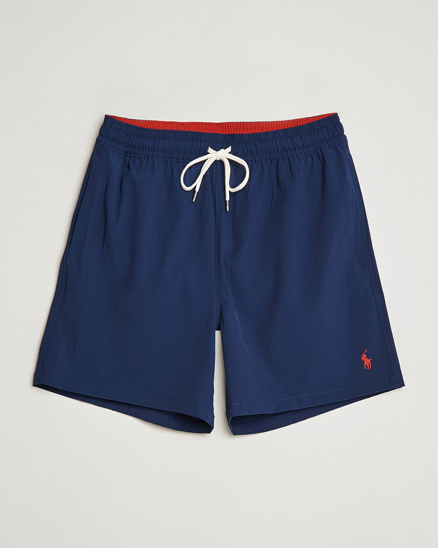 Herre | Badeshorts | Polo Ralph Lauren | Traveler Boxer Swim Shorts Newport Navy