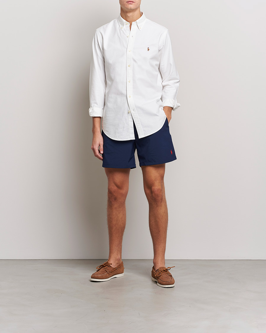 Herre | Badeshorts | Polo Ralph Lauren | Traveler Boxer Swimshorts Newport Navy