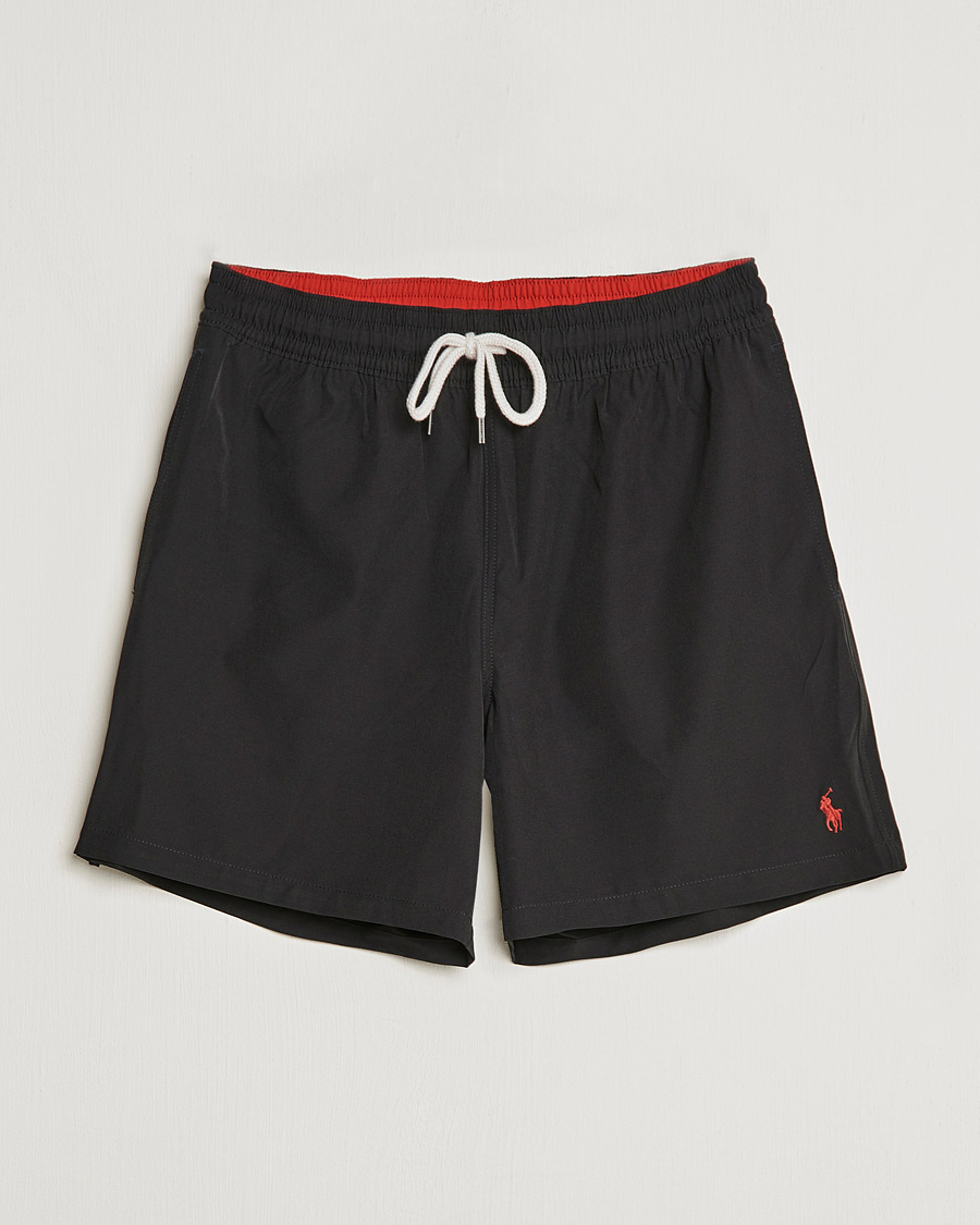 Herre | Badeshorts | Polo Ralph Lauren | Traveler Boxer Swim Shorts Polo Black