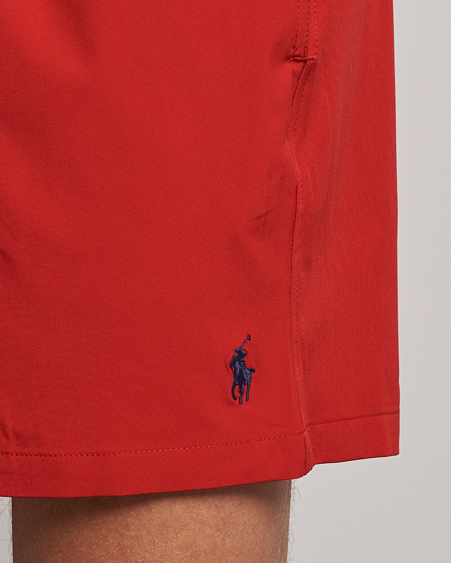 Herre | Badeshorts | Polo Ralph Lauren | Traveler Boxer Swim Shorts RL Red