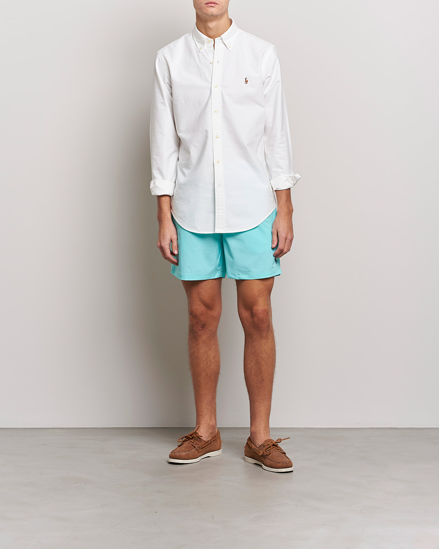 Herre | Badeshorts | Polo Ralph Lauren | Traveler Boxer Swim Shorts Hammond Blue