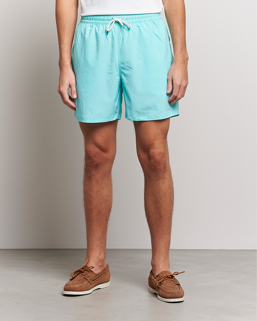 Herr | Snörade Badbyxor | Polo Ralph Lauren | Traveler Boxer Swim Shorts Hammond Blue