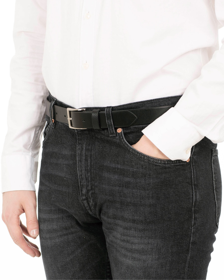 Herre |  | Tärnsjö Garveri | Leather Belt 3cm Black