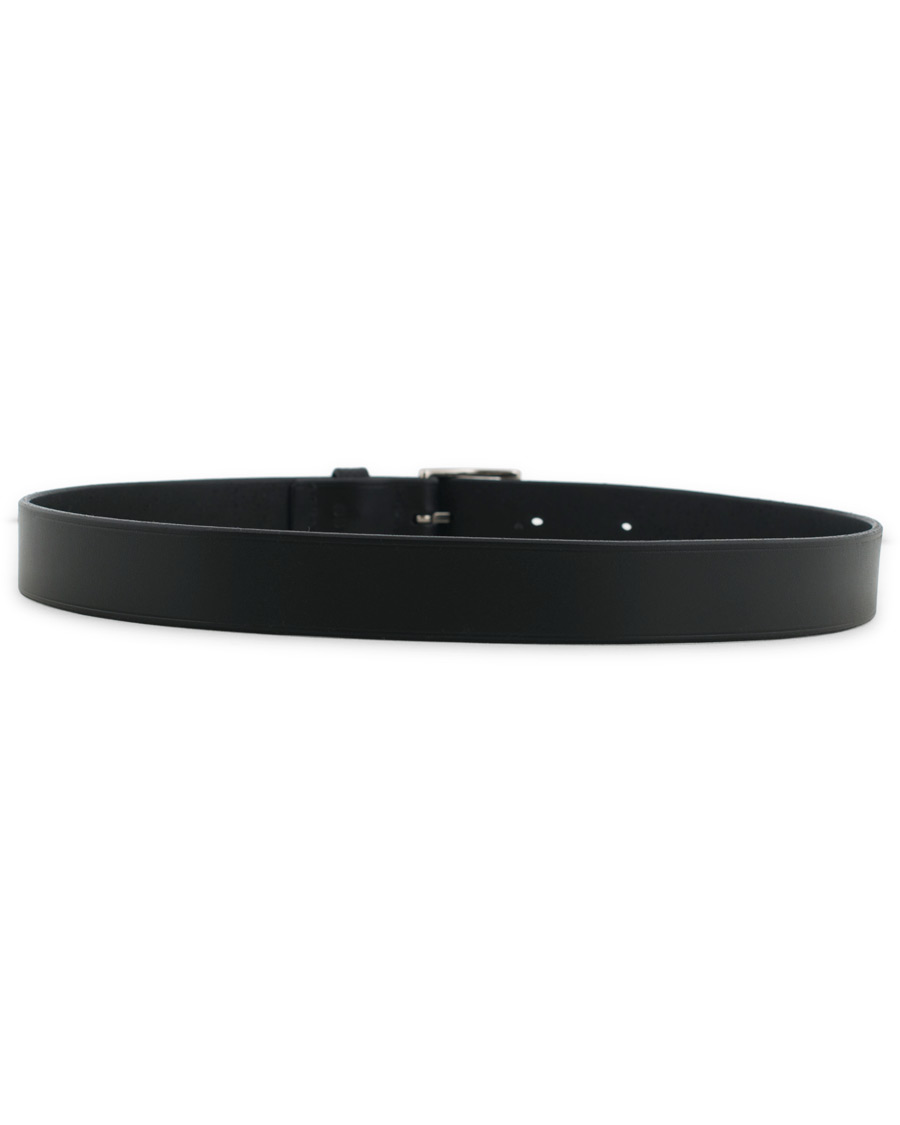 Herre | Tärnsjö Garveri Leather Belt 3cm Black | Tärnsjö Garveri | Leather Belt 3cm Black