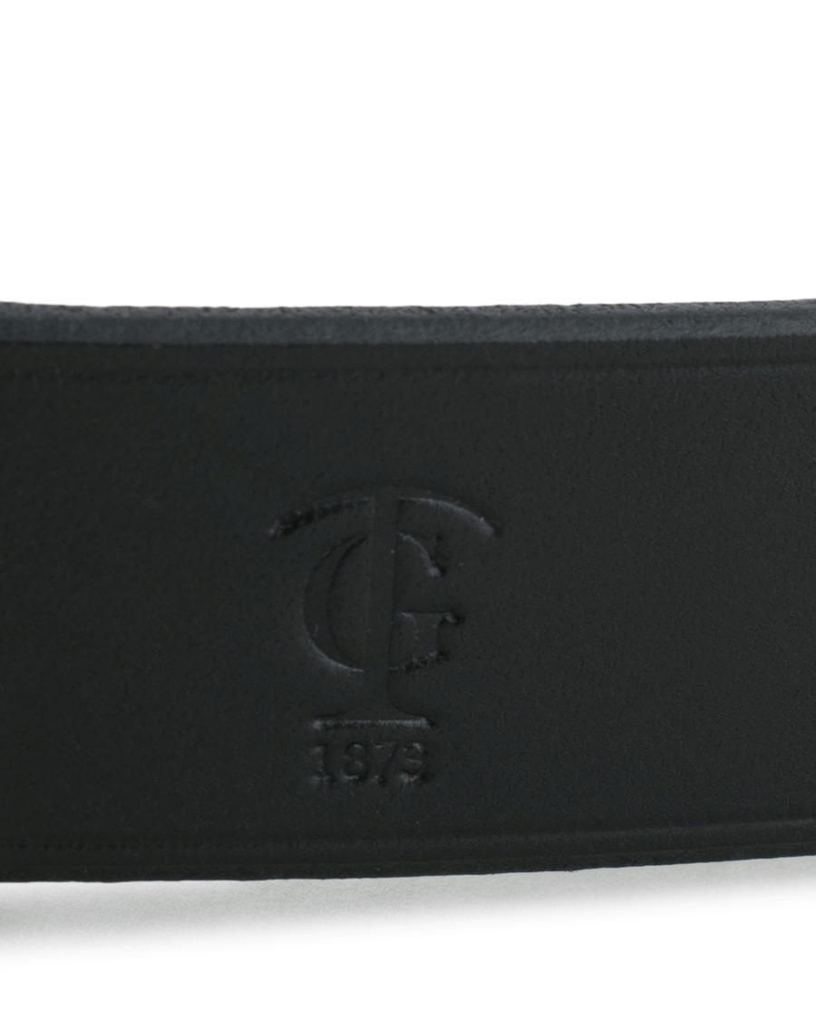 Herre | Tärnsjö Garveri Leather Belt 3cm Black | Tärnsjö Garveri | Leather Belt 3cm Black