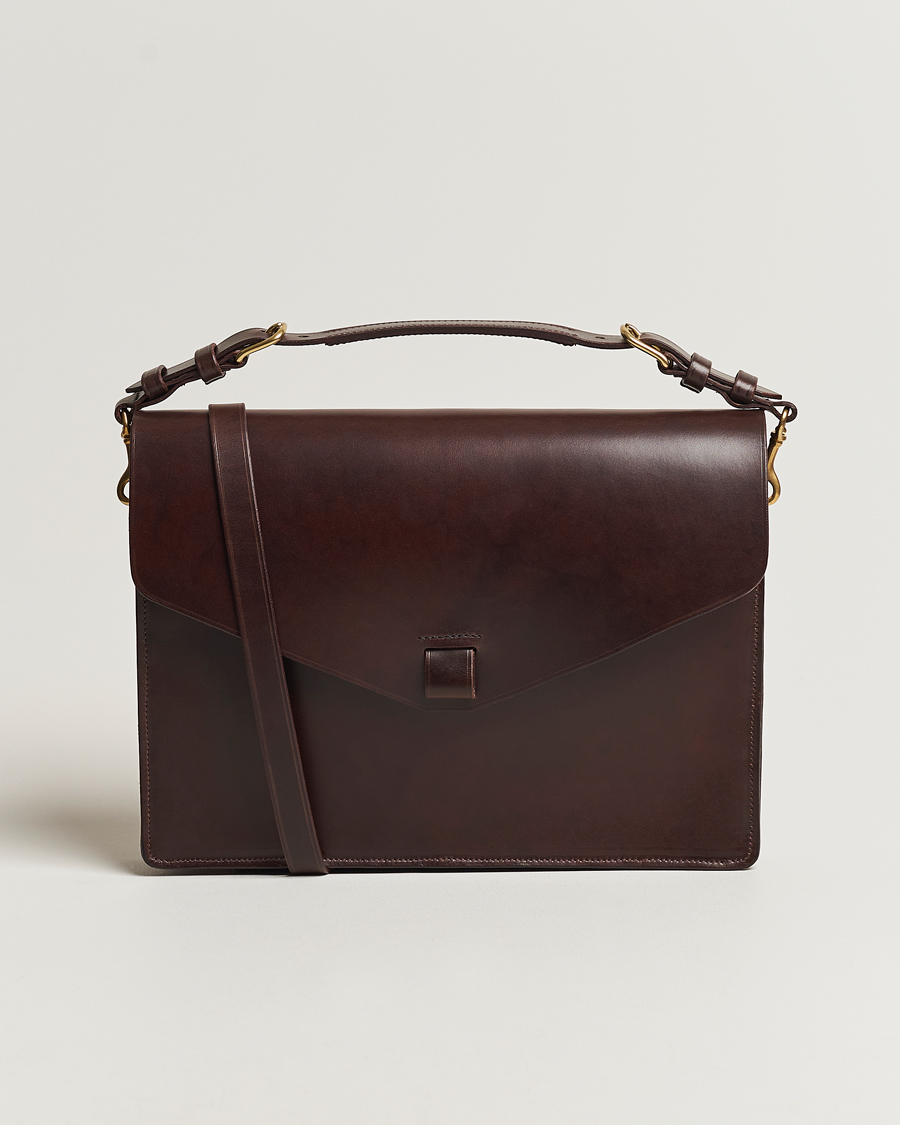 Herre | Vesker | Tärnsjö Garveri | Messenger Bag 3-In-1 Dark Brown