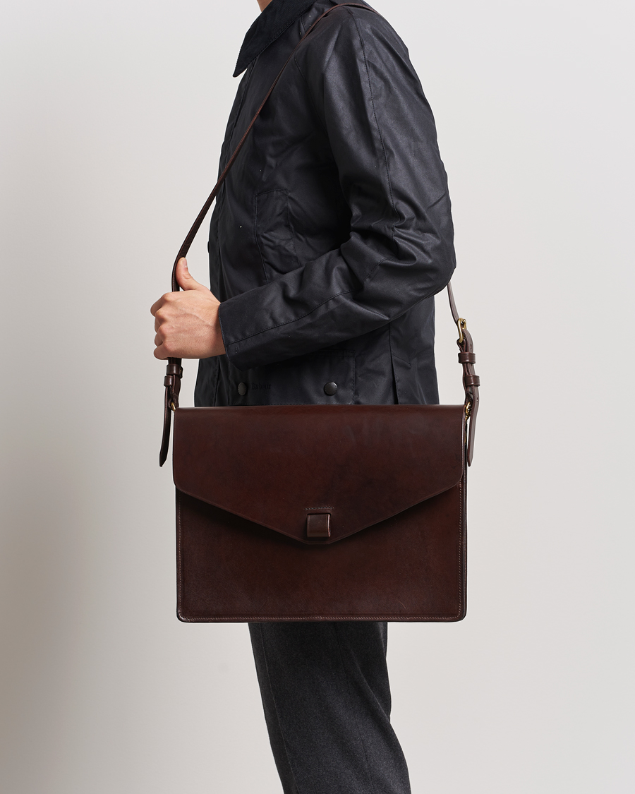 Herre | Gamle produktbilder | Tärnsjö Garveri | Messenger Bag 3-In-1 Dark Brown