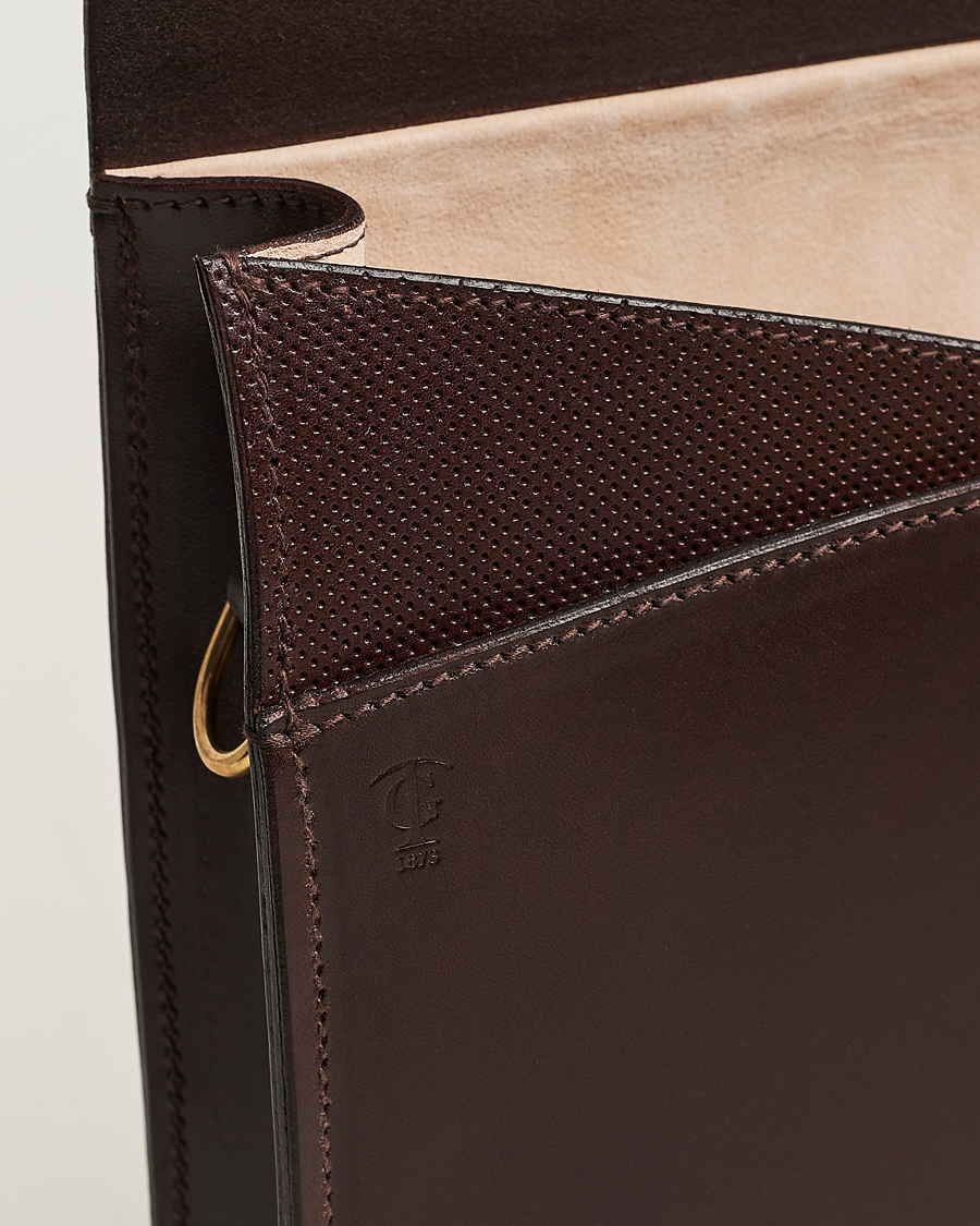 Herre | Vesker | Tärnsjö Garveri | Messenger Bag 3-In-1 Dark Brown