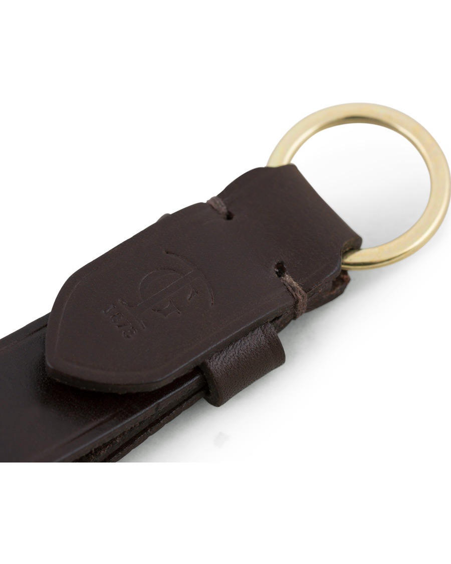 Herre | Nøkkelringer | Tärnsjö Garveri | Key Loop Dark Brown
