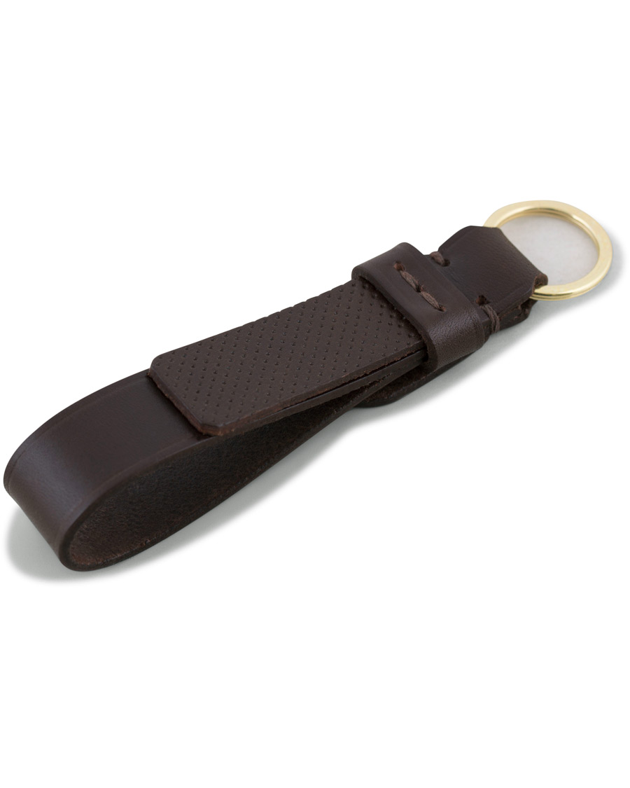Herre | Nøkkelringer | Tärnsjö Garveri | Key Loop Dark Brown