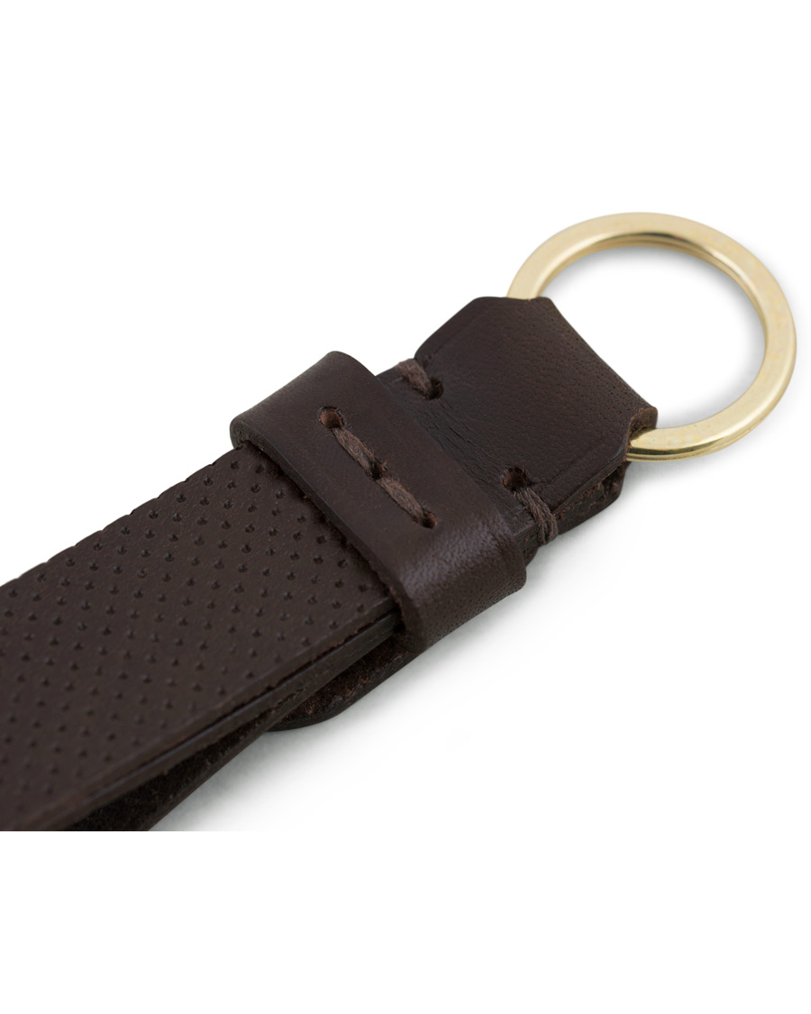Herre | Nøkkelringer | Tärnsjö Garveri | Key Loop Dark Brown
