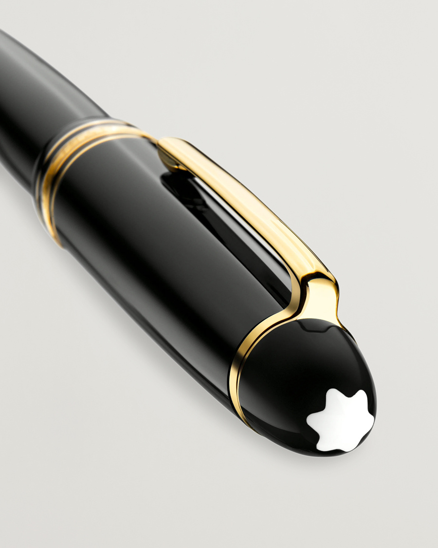 Herre | Penner | Montblanc | 162 Meisterstück Rollerball LeGrand Pen Black/Yellow Gold
