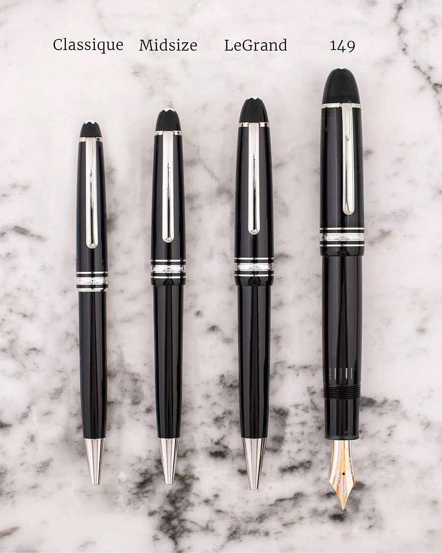 Herre | Penner | Montblanc | 162 Meisterstück Rollerball LeGrand Pen Black/Yellow Gold