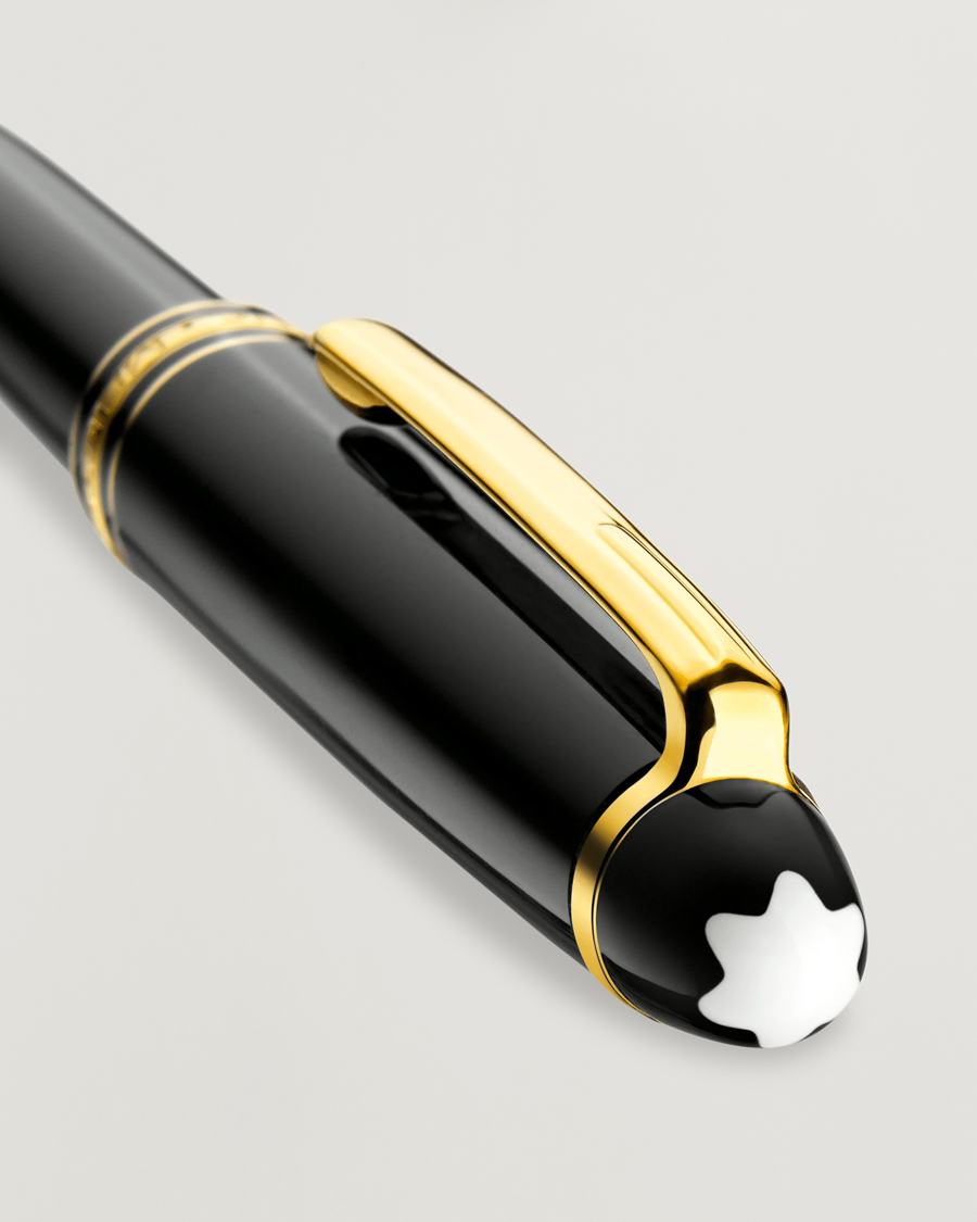 Herre | Montblanc 161 Meisterstück Ballpoint LeGrand Pen Black/Yellow Gold | Montblanc | 161 Meisterstück Ballpoint LeGrand Pen Black/Yellow Gold