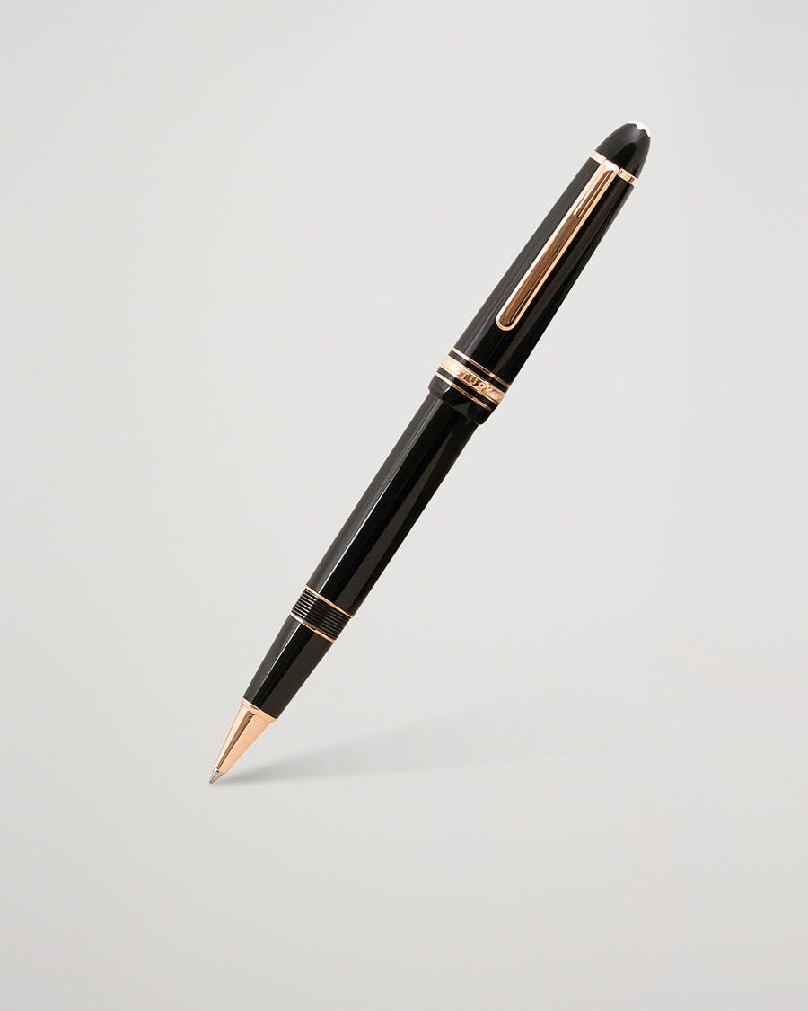Herre | Penner | Montblanc | 162 Meisterstück Rollerball LeGrand Pen Black/Red Gold