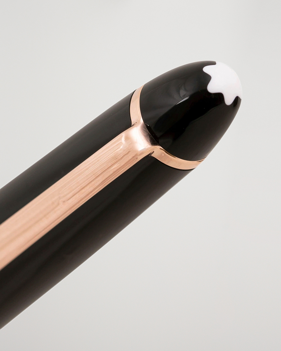 Herre | Penner | Montblanc | 162 Meisterstück Rollerball LeGrand Pen Black/Red Gold
