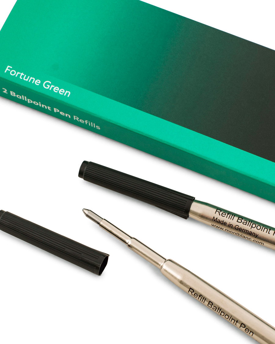 Herre | Penner | Montblanc | 2 Ballpoint Pen Refill  Fortune Green