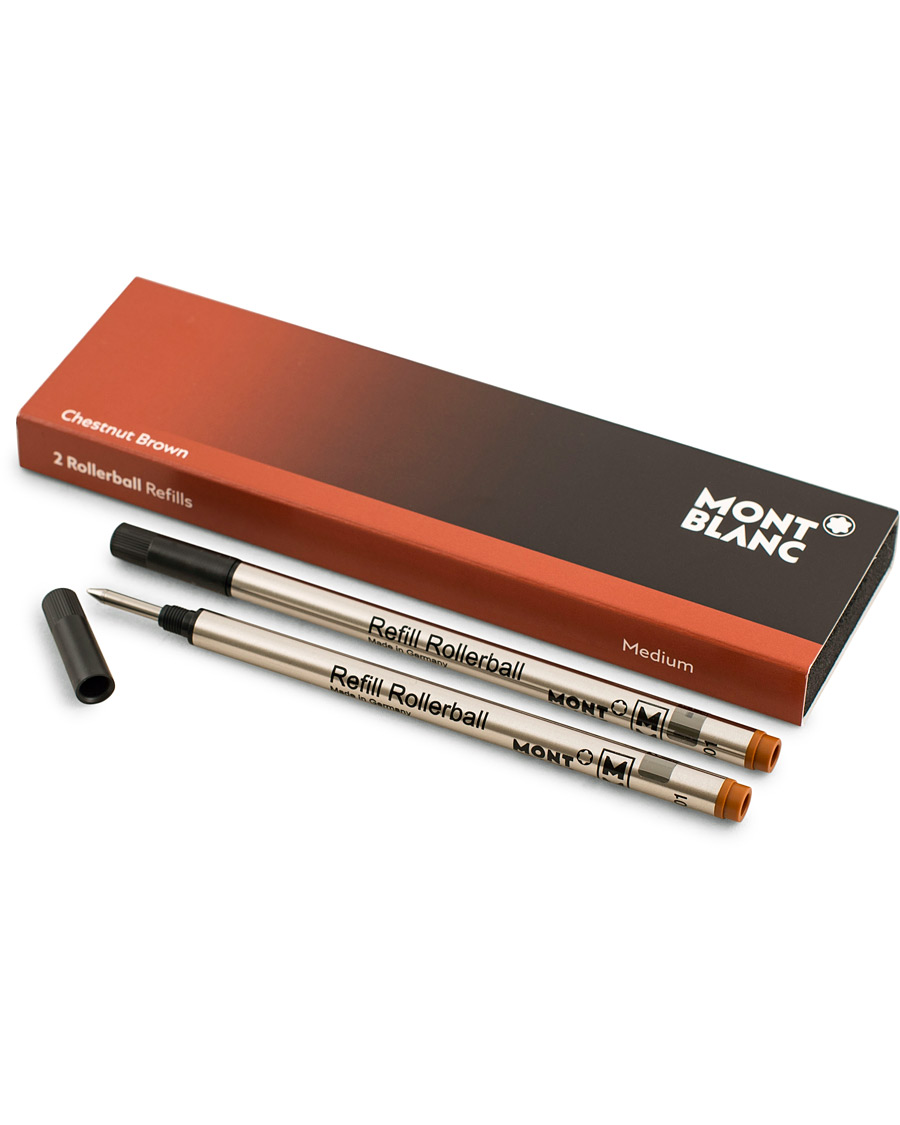 Herre | Montblanc 2 Rollerball Refills Chestnut Brown | Montblanc | 2 Rollerball Refills Chestnut Brown
