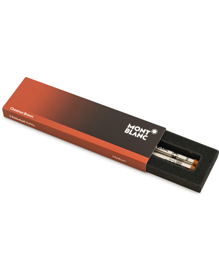 Herre | Montblanc 2 Rollerball Refills Chestnut Brown | Montblanc | 2 Rollerball Refills Chestnut Brown