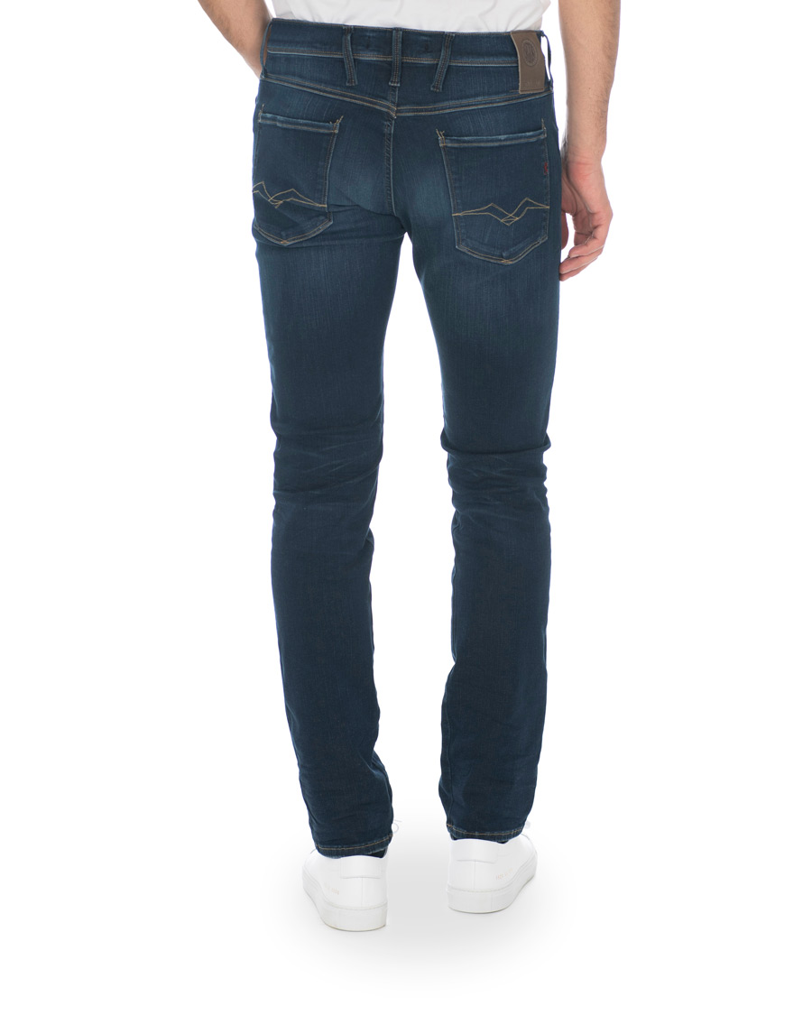 Herre | Jeans | Replay | Hyperflex Laserblast Edition Anbass Jeans Dark