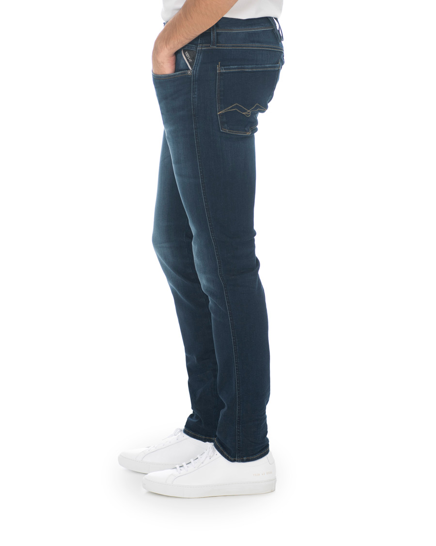 Herre | Jeans | Replay | Hyperflex Laserblast Edition Anbass Jeans Dark