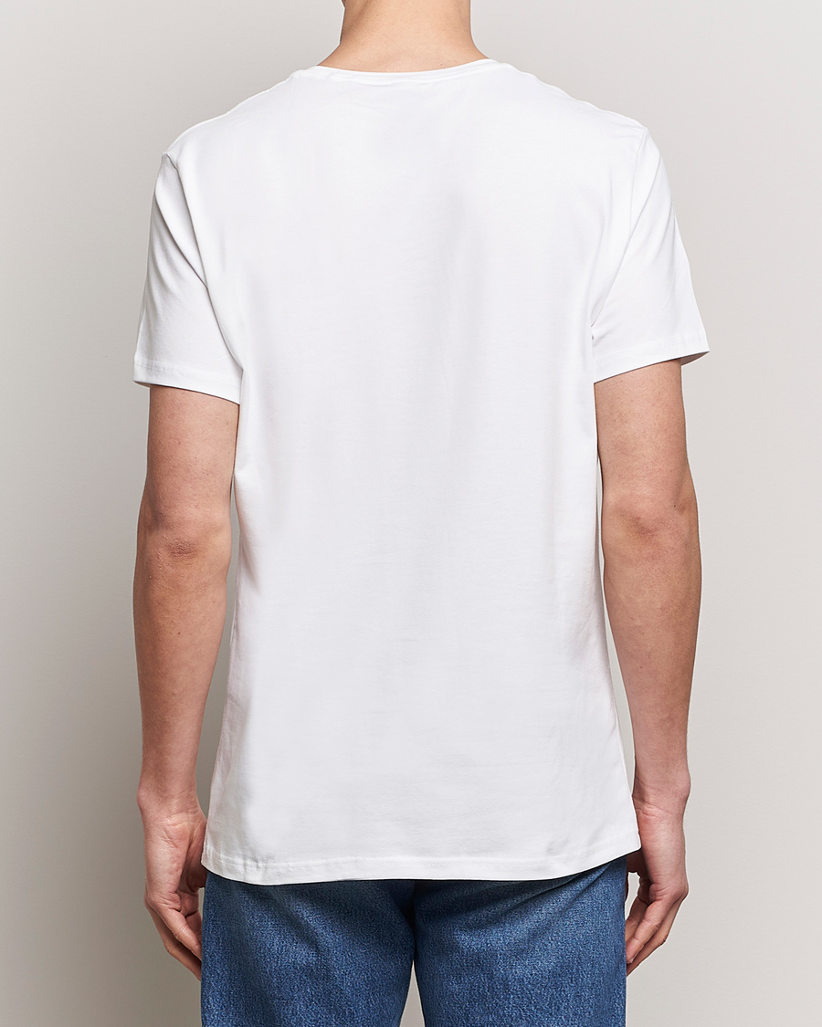 Herre | T-Shirts | Bread & Boxers | 2-Pack Crew Neck Tee White