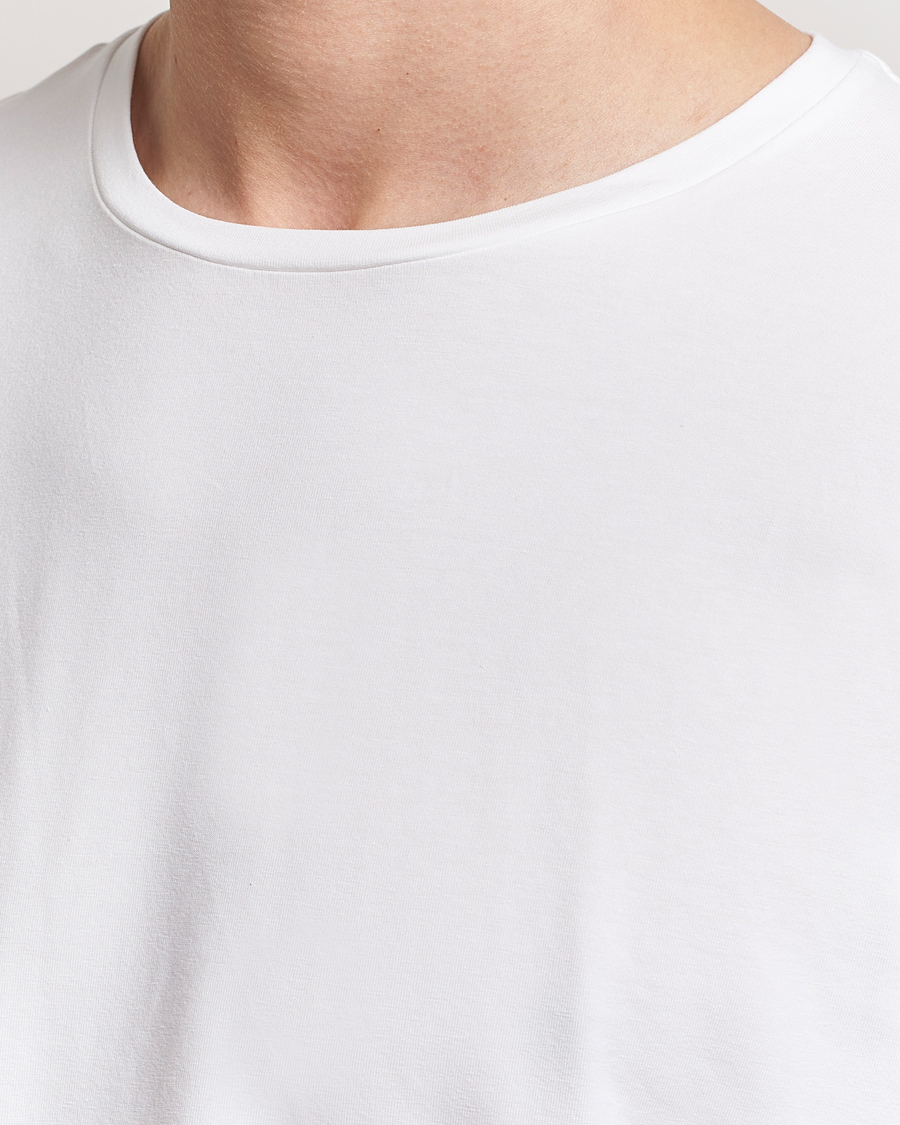Herre | T-Shirts | Bread & Boxers | 2-Pack Crew Neck Tee White