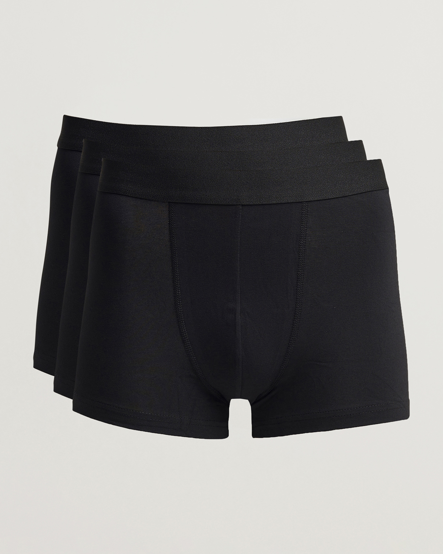 Herre | Undertøy | Bread & Boxers | 3-Pack Boxer Brief Black