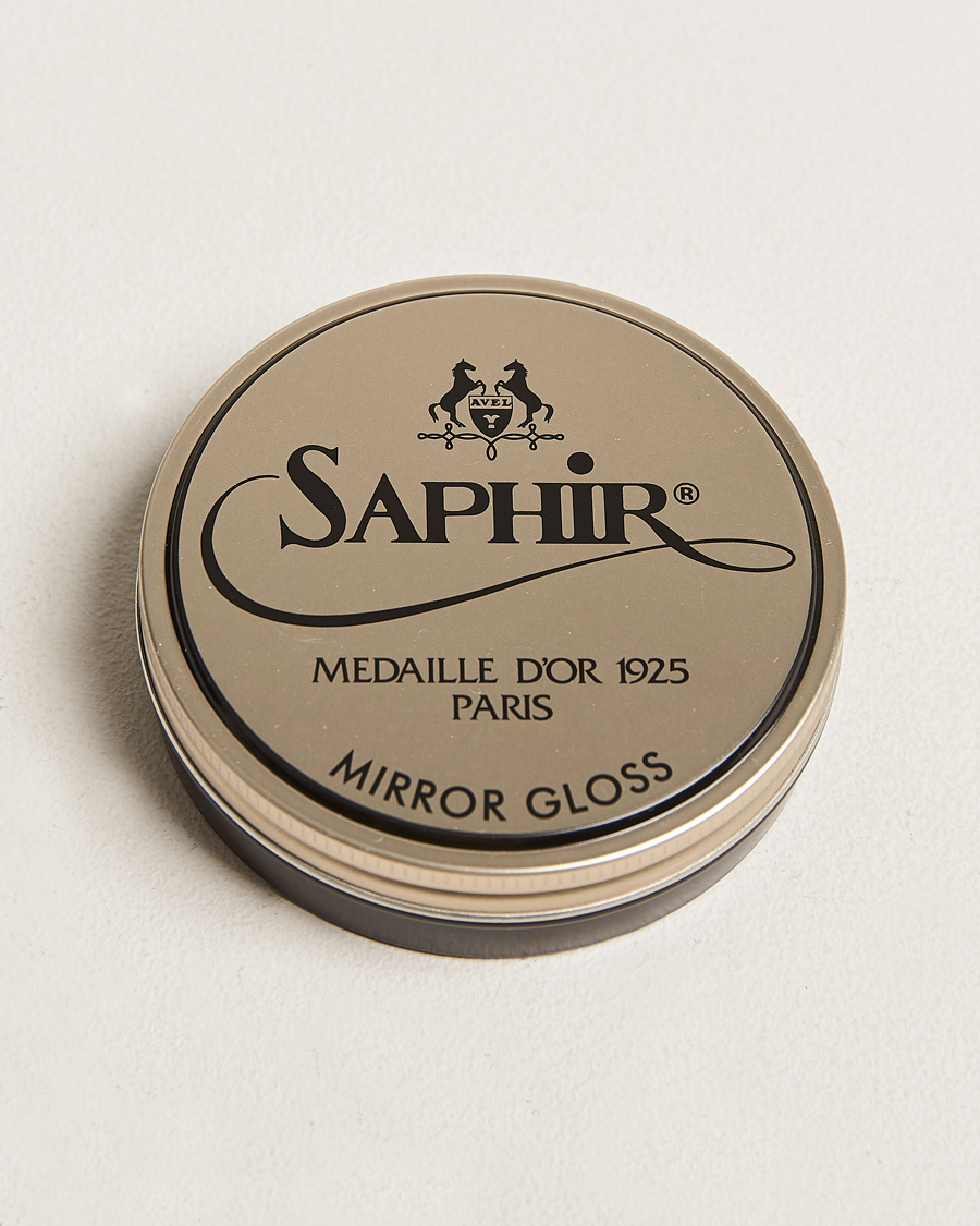 Herre | Skopleie | Saphir Medaille d'Or | Mirror Gloss 75 ml Dark Brown
