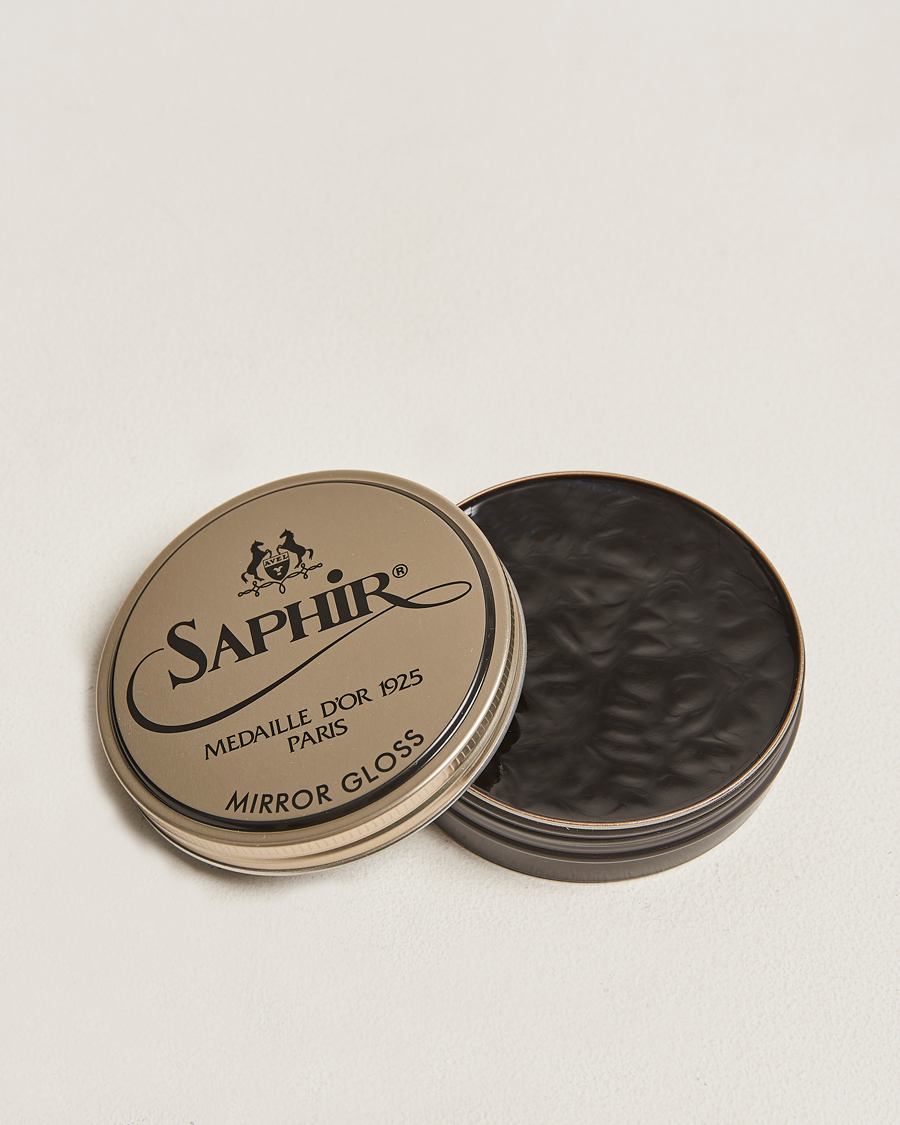 Herre | Skopleie | Saphir Medaille d'Or | Mirror Gloss 75 ml Dark Brown