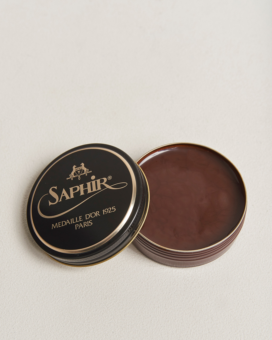 Herre | Skopleie | Saphir Medaille d'Or | Pate De Lux 50 ml Medium Brown