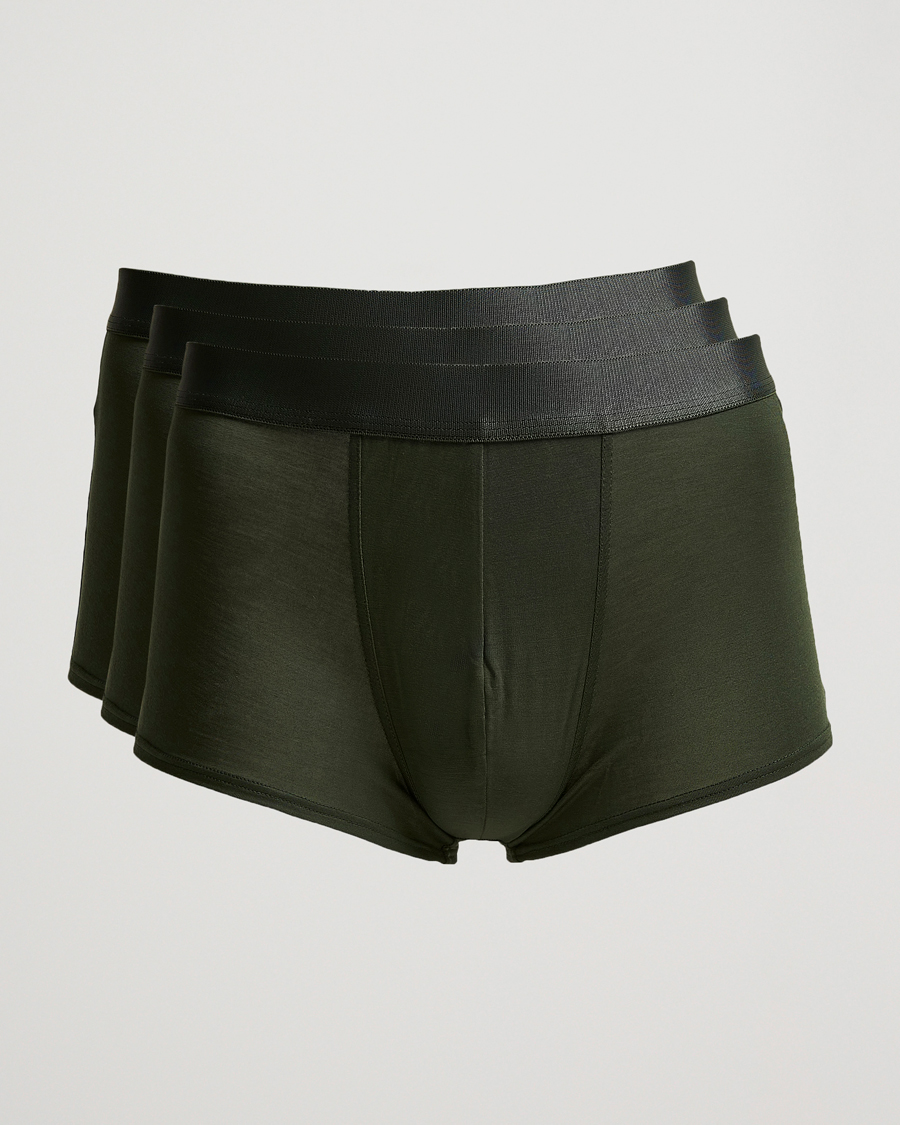 Herre | Undertøy | CDLP | 3-Pack Boxer Trunk Green