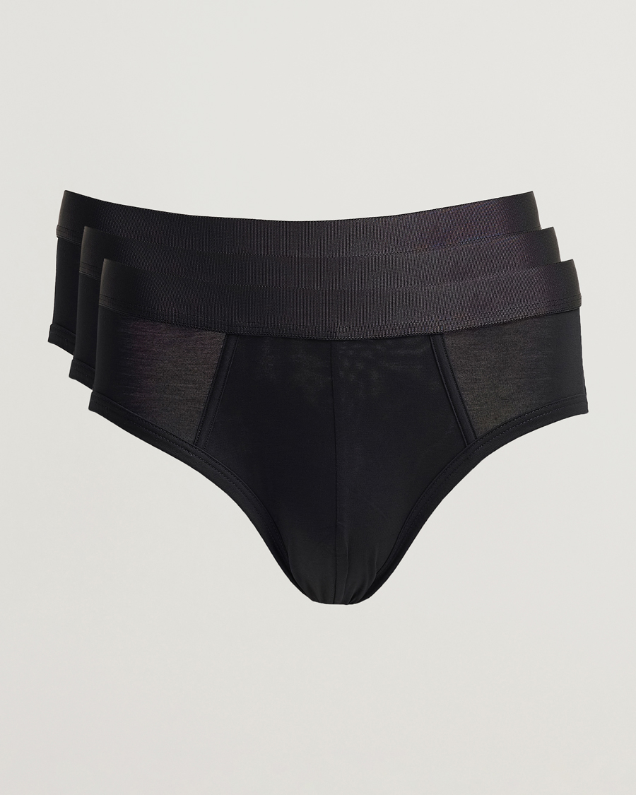 Herre | Undertøy | CDLP | 3-Pack Y-Brief Black