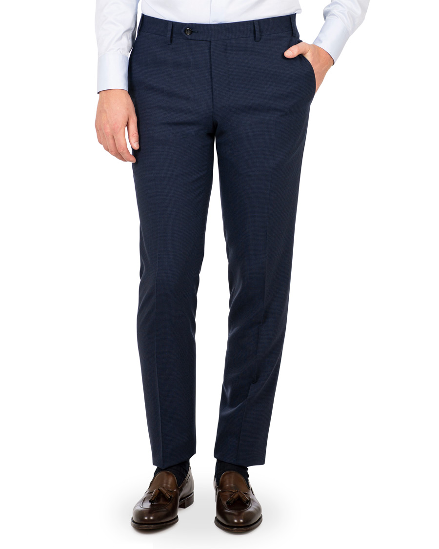 Herre | Dresser | Canali | Capri Structured Wool Suit Navy