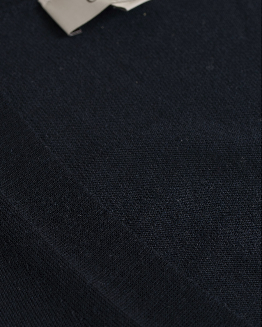 Herre | Gensere | Canali | Merino Wool Cardigan Navy