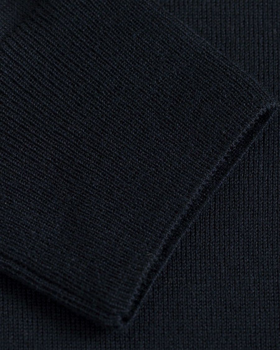 Herre | Gensere | Canali | Merino Wool Cardigan Navy