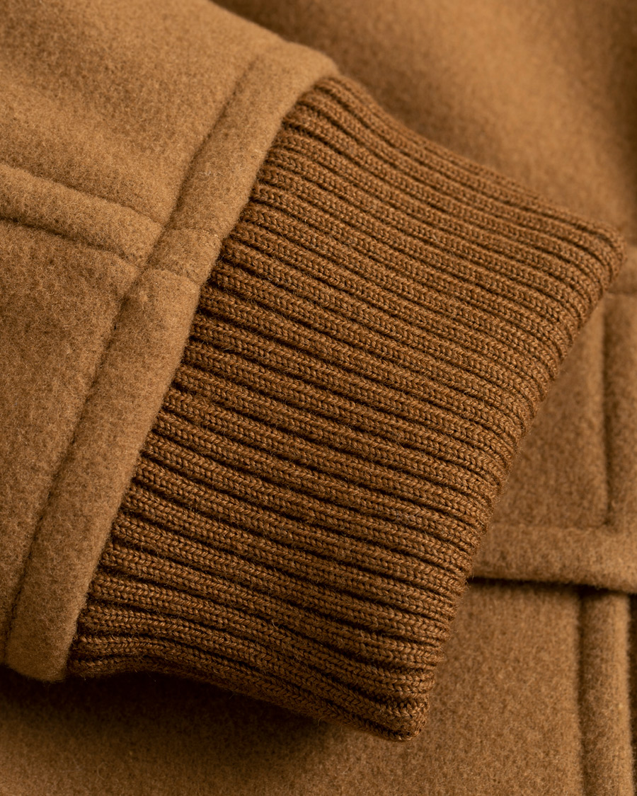 Herre | Jakker | A.P.C. | Blouson Bronze Shearling Jacket Marron Glace