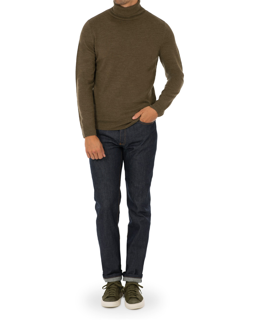Herre | Gensere | A.P.C. | Marcelino Rollneck Khaki Chine