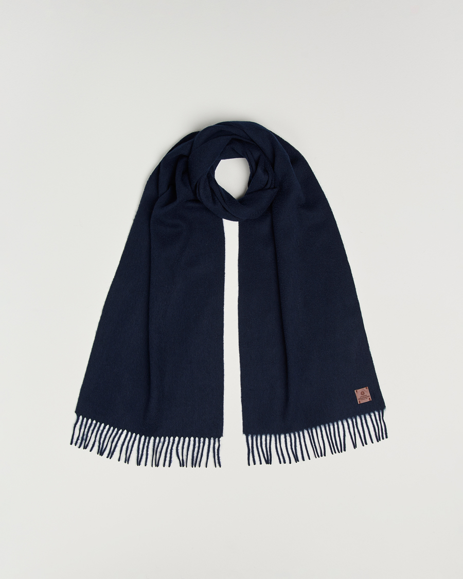 Herre | Skjerf | Amanda Christensen | Wool Scarf Navy