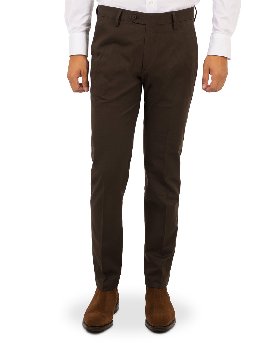 Herre | Bukser | NN07 | Theo 1178 Stretch Chinos Brown