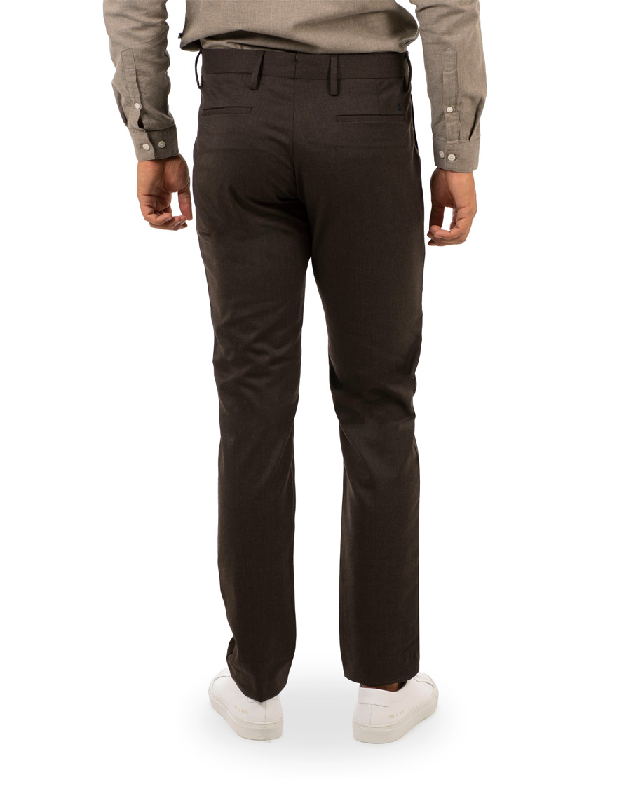 Herre | Bukser | NN07 | New Theo 1249 Wool Trousers Brown