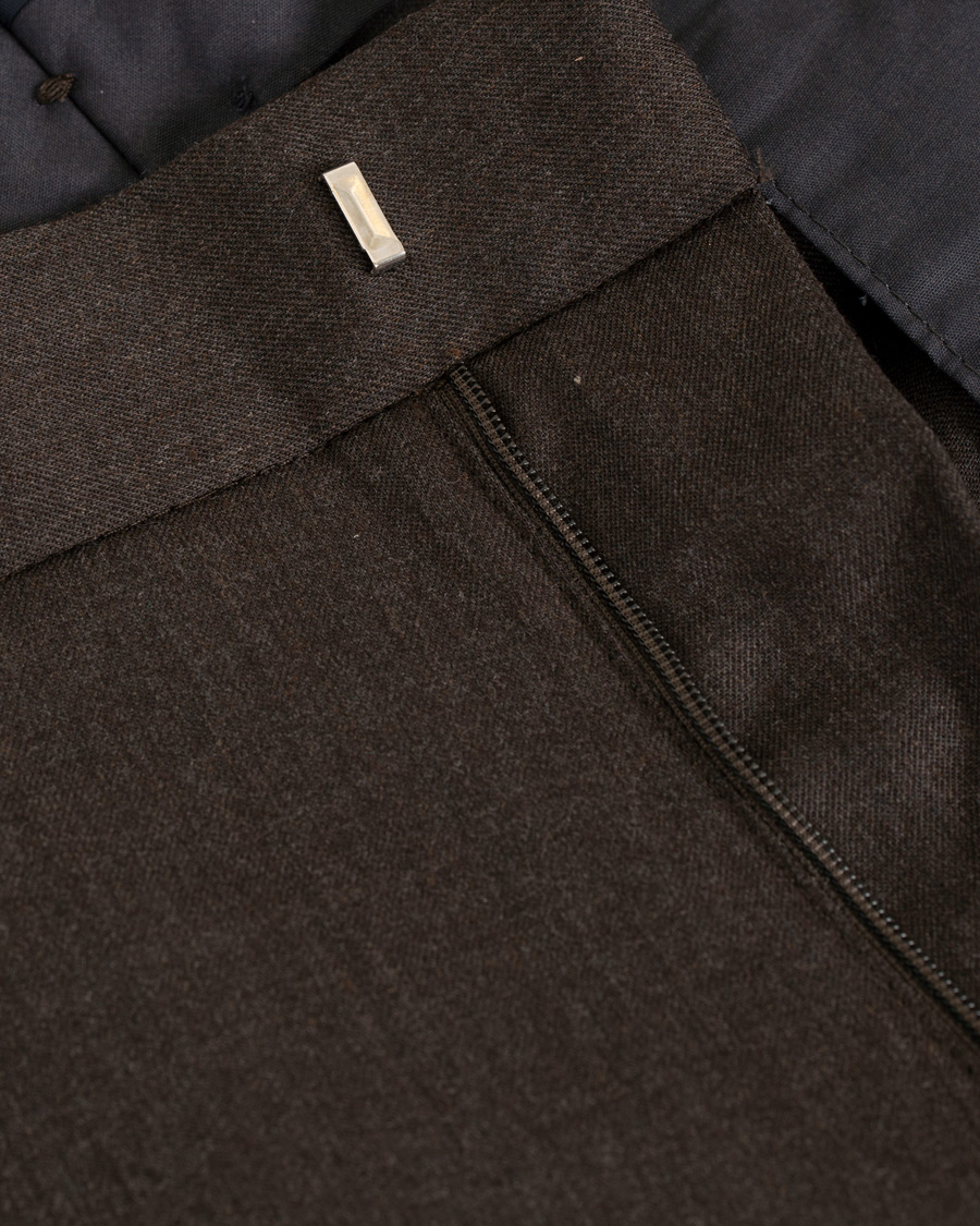 Herre | Bukser | NN07 | New Theo 1249 Wool Trousers Brown