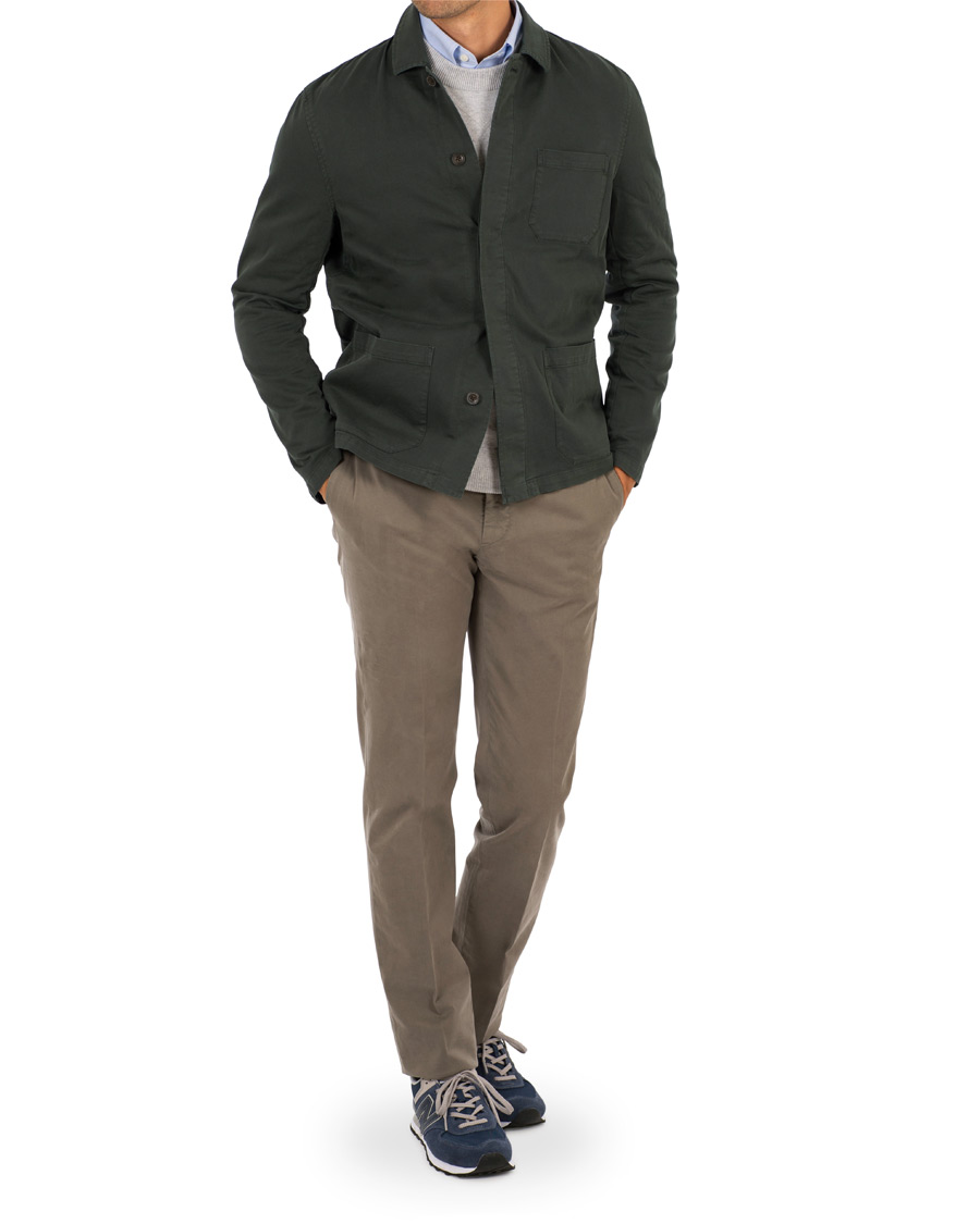 Herre | Jakker | NN07 | Oscar Blazer Dark Green