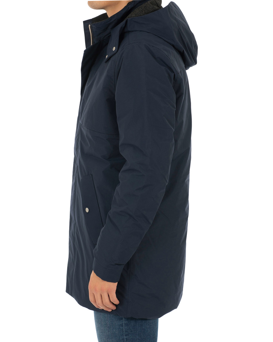 Herre | Jakker | NN07 | Jasper Fish Tail Parka Navy