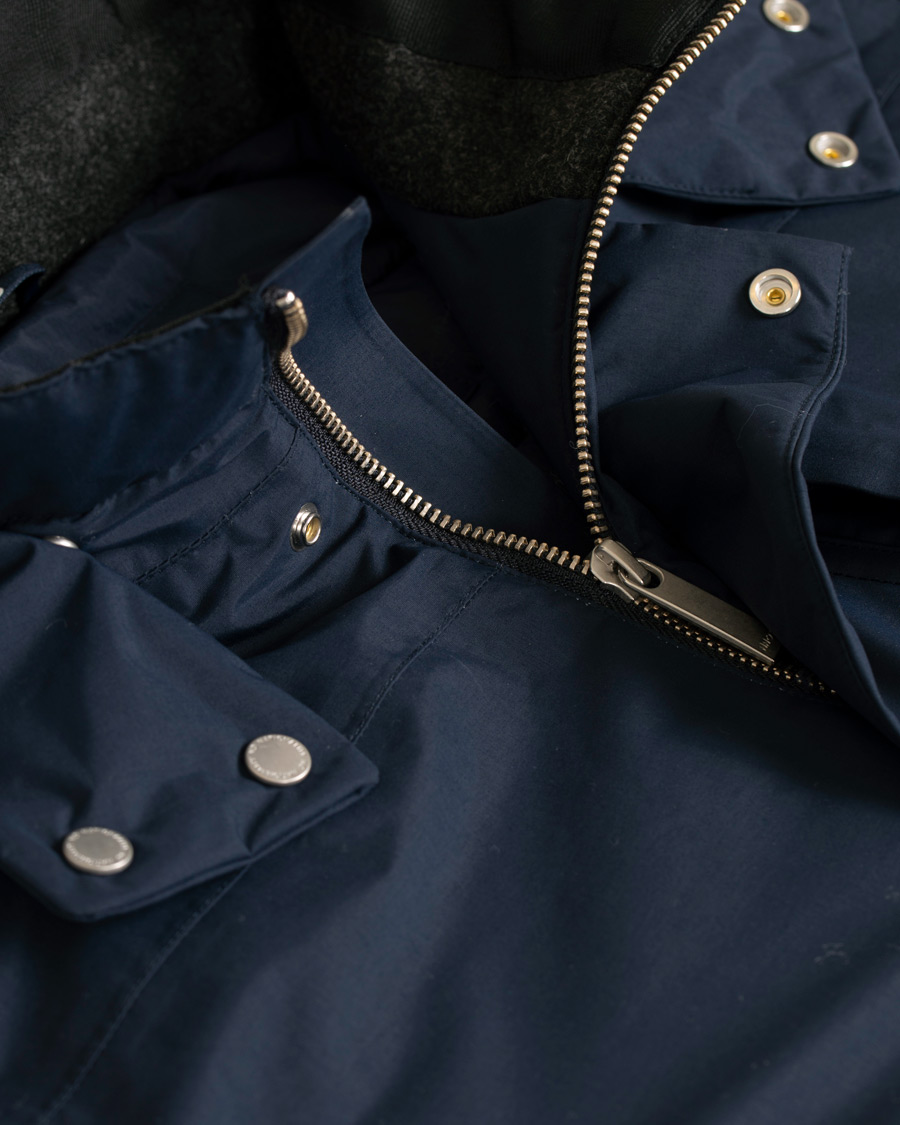 Herre | Jakker | NN07 | Jasper Fish Tail Parka Navy