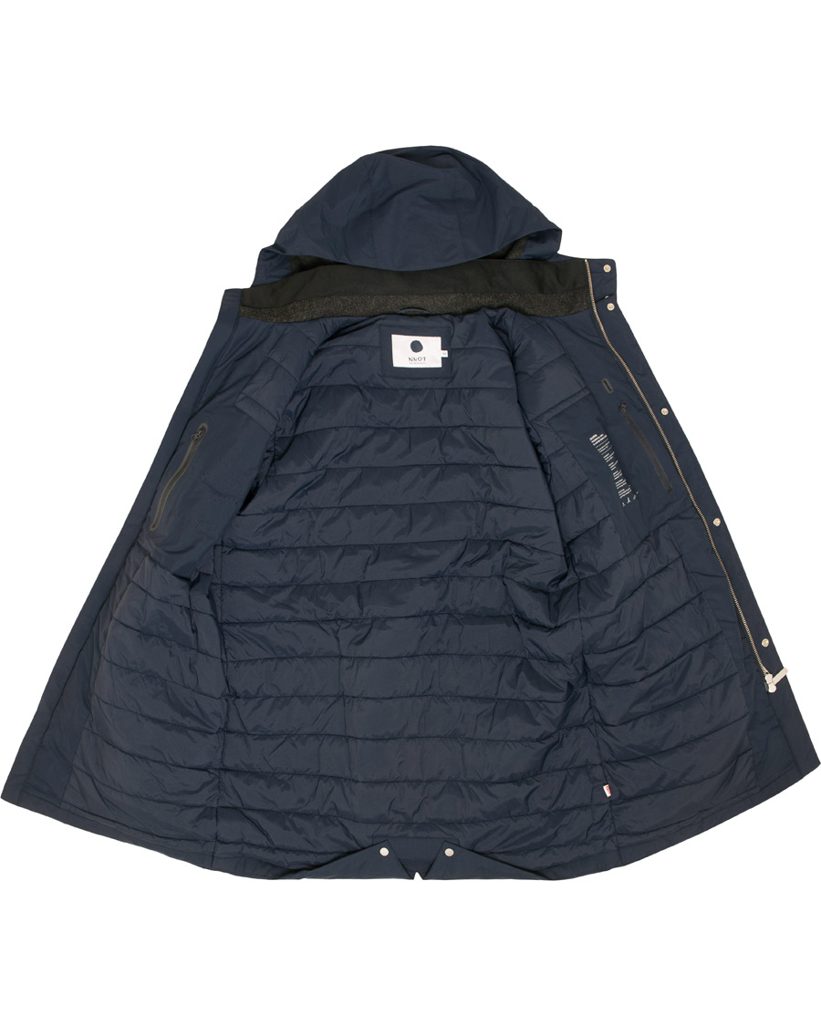 Herre | Jakker | NN07 | Jasper Fish Tail Parka Navy